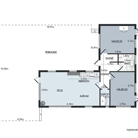 Дом отдыха In With 2 Bedrooms Эбельтофт